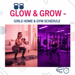 جدول تمارين لياقة بدنية